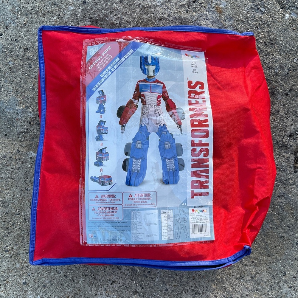 Optimus Prime Costume Transformers